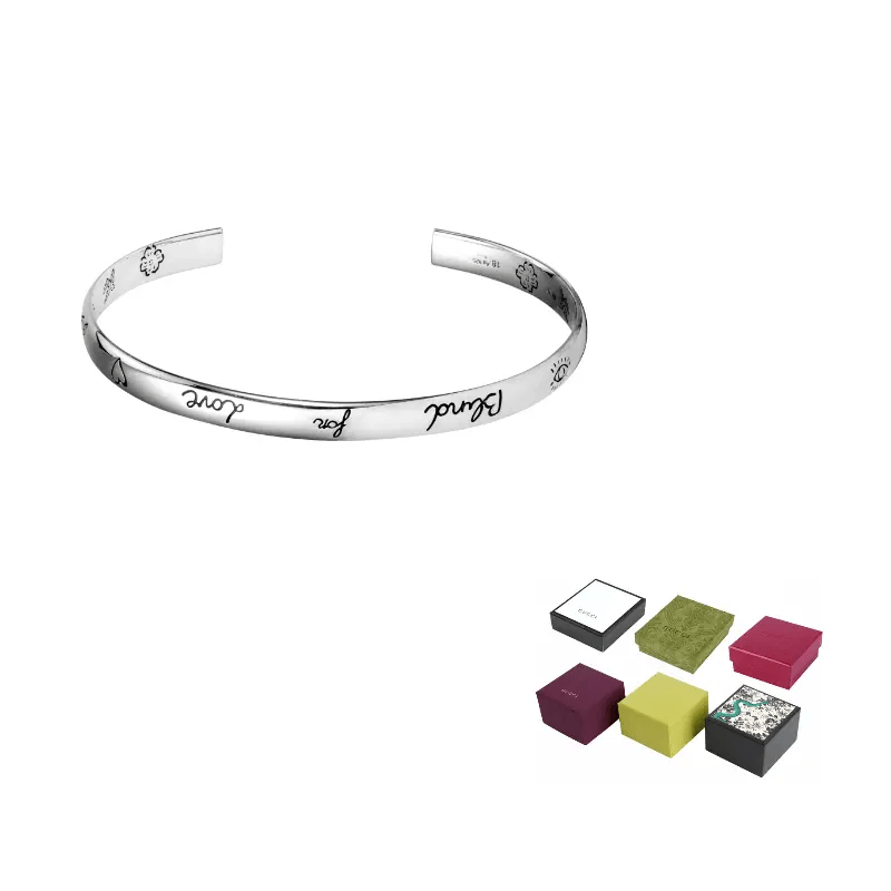 Gucci Blind For Love Silver Bracelet — фото 3