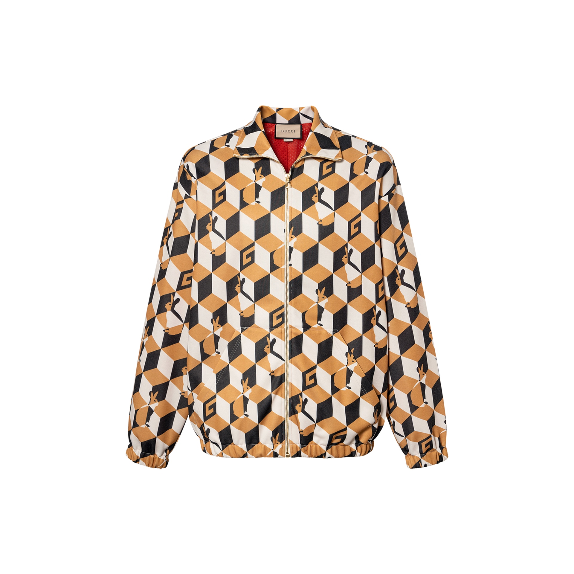 Куртка Gucci SS23 Diamond Print Jacket Yellow