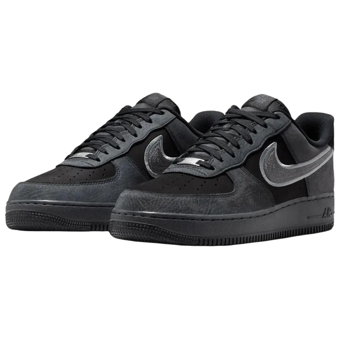 Nike Air Force 1 07 LV8 Gray Black — фото 2