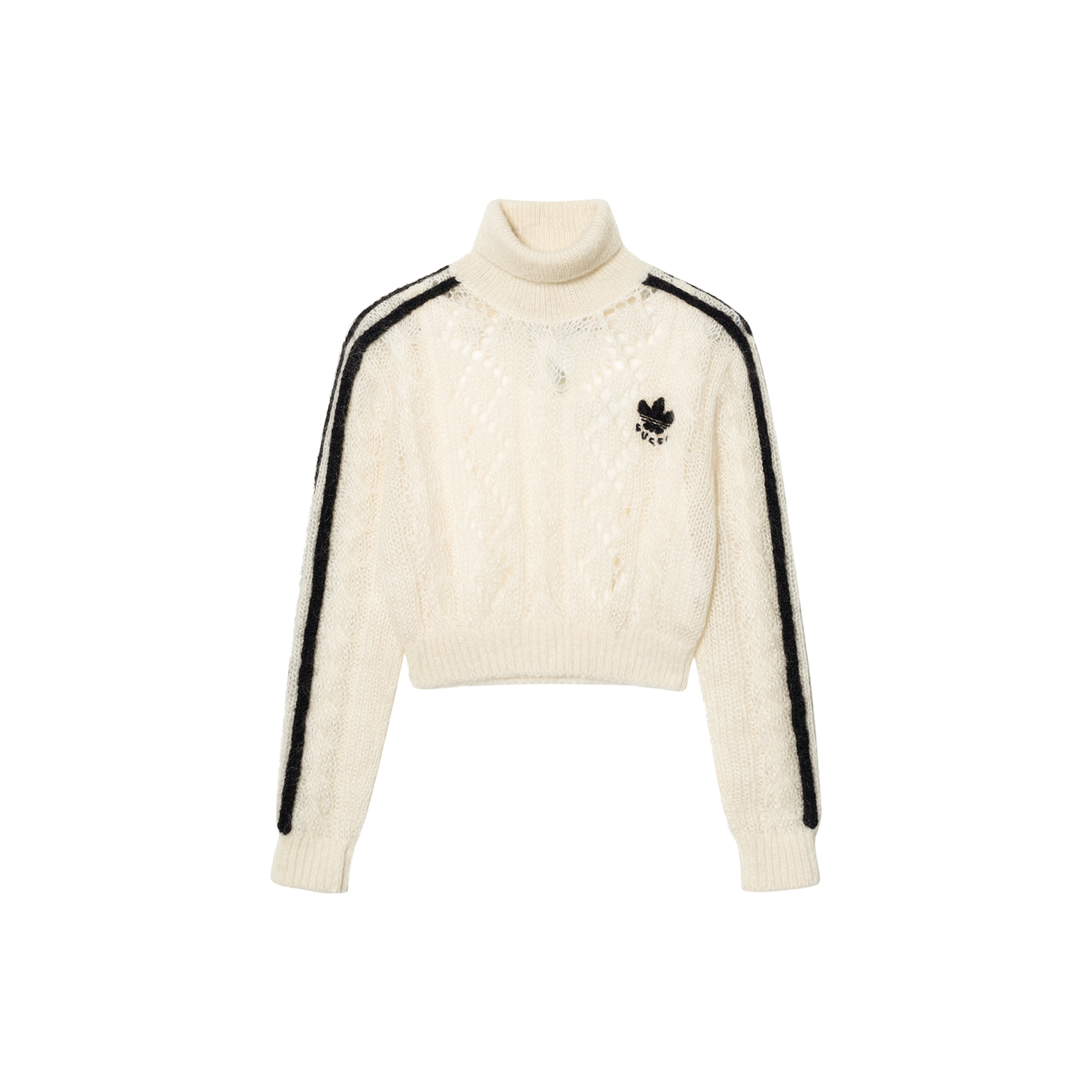Gucci x adidas FW22 Mohair Sweater Ivory