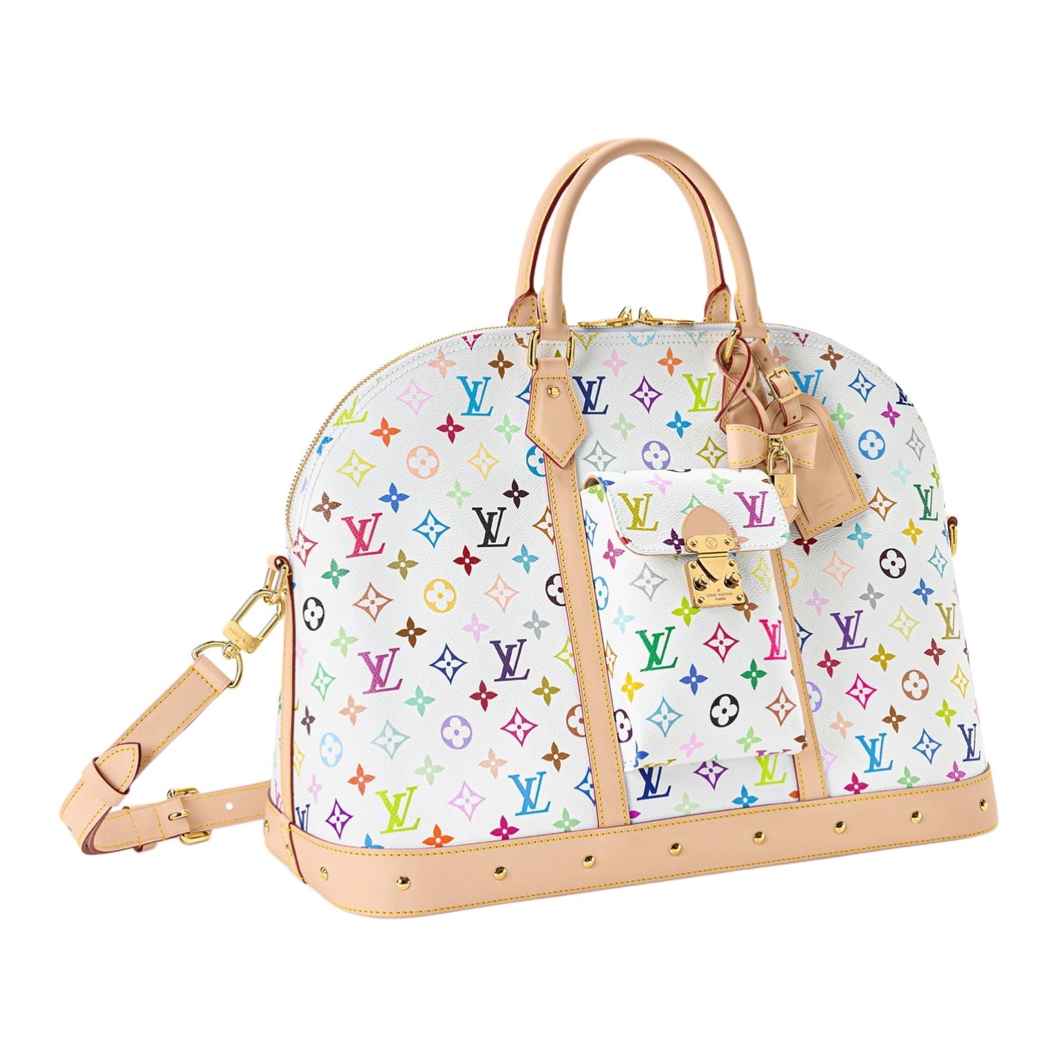 Louis Vuitton x Takashi Murakami Alma Travel Monogram Multicolore — фото 1