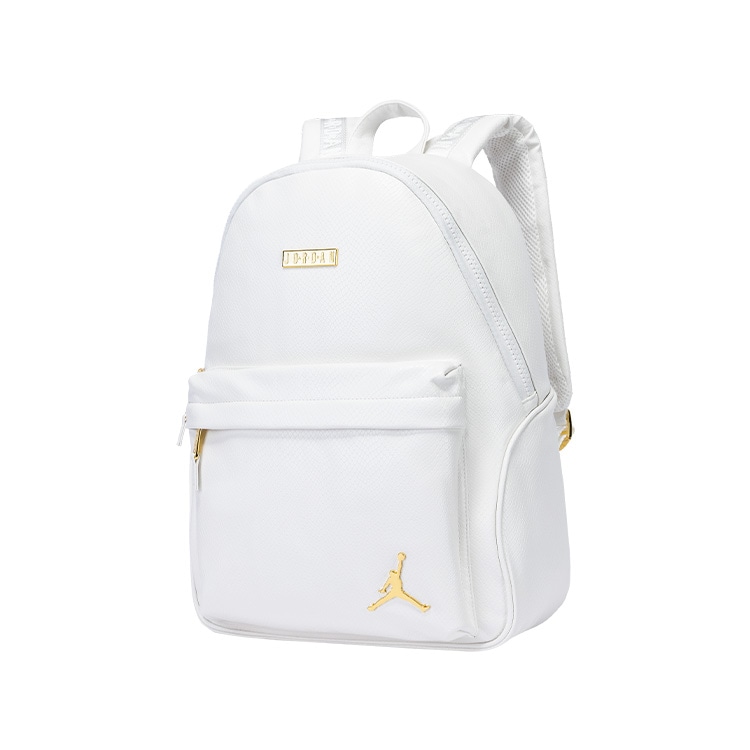 Jordan Snake Pattern Backpack White Gold — фото 1