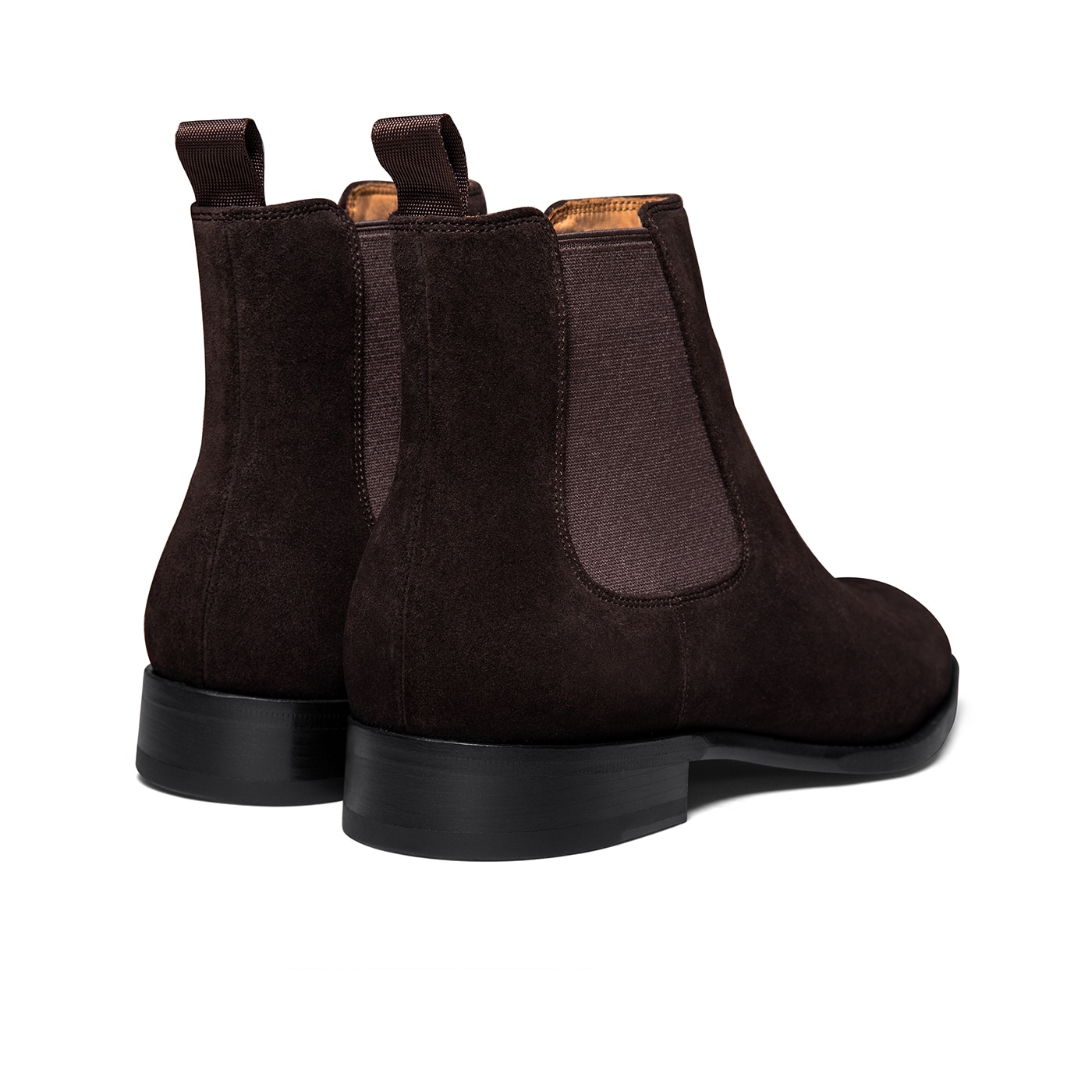 Thom Wills Chelsea Boots Deep Brown Suede — фото 3