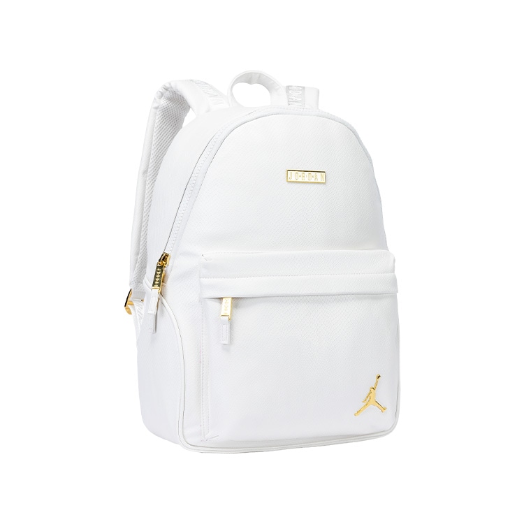 Jordan Snake Pattern Backpack White Gold — фото 2