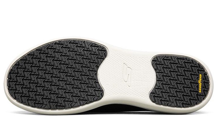 Skechers Go Walk Stability Black White — фото 4
