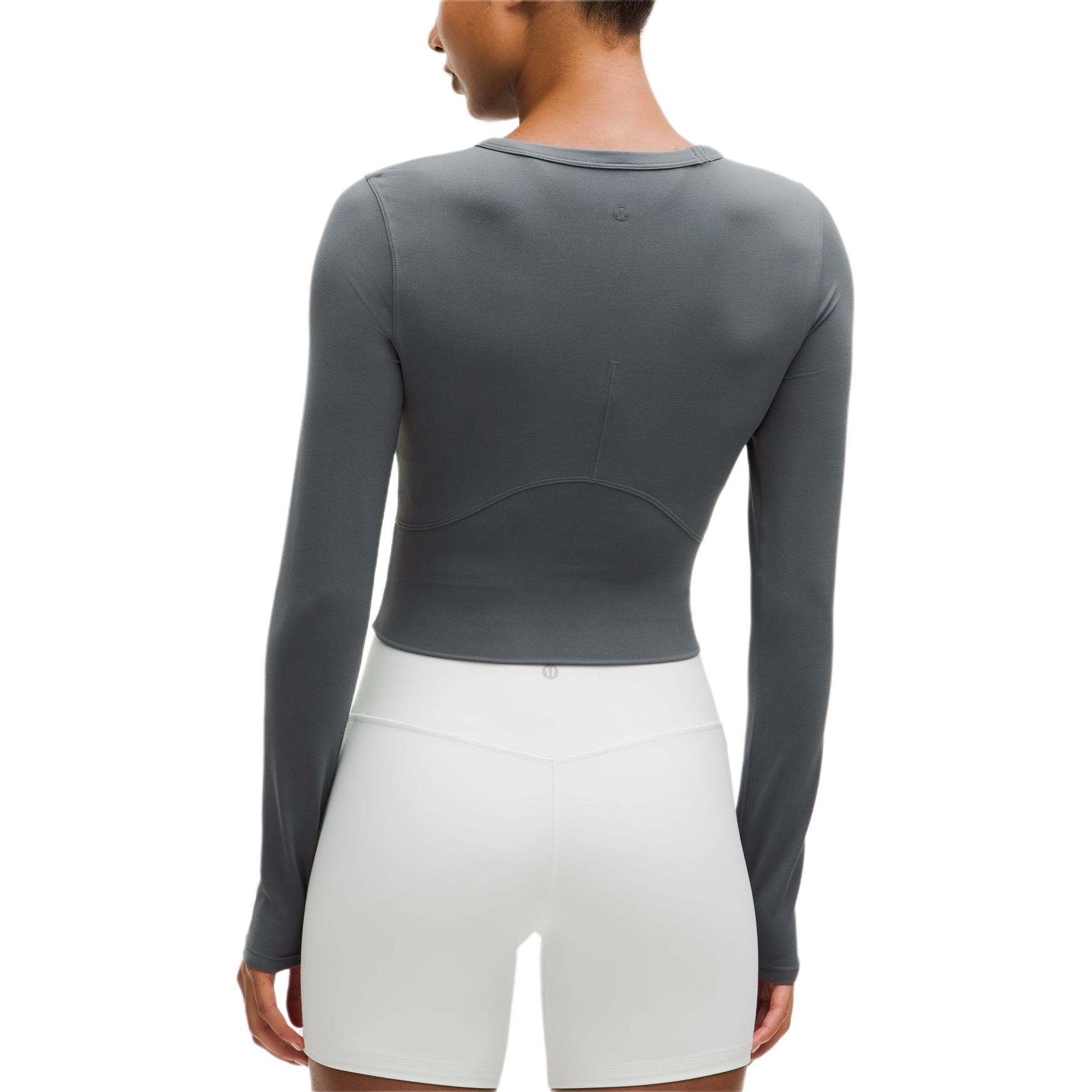 Lululemon Nulu Cropped Long Sleeve Shirt — фото 10