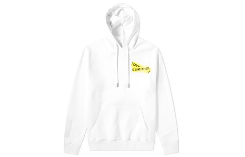 Худи OFF-WHITE Arrow Tape Hoodie White