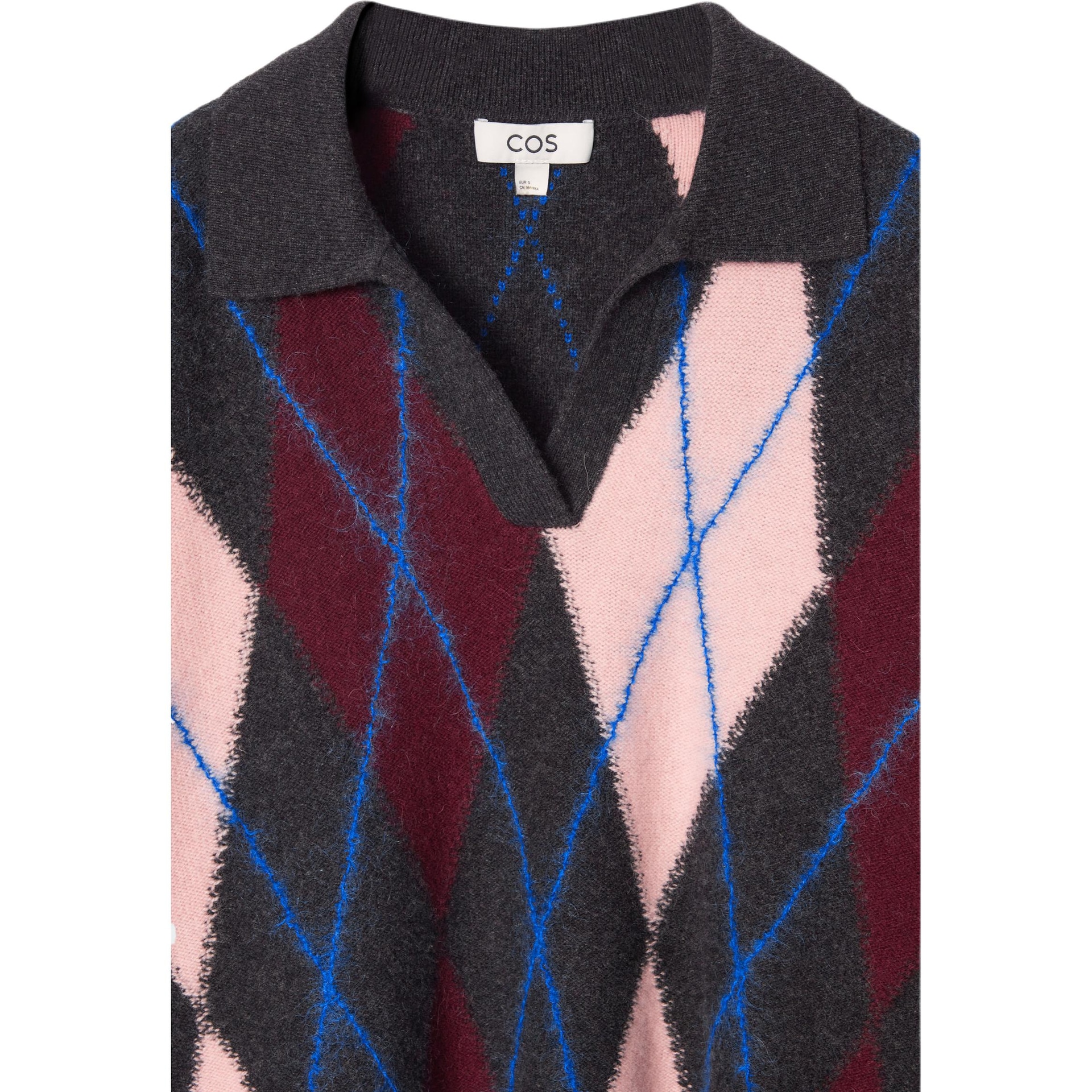 Cos Quilted Collar Knit Sweater — фото 2