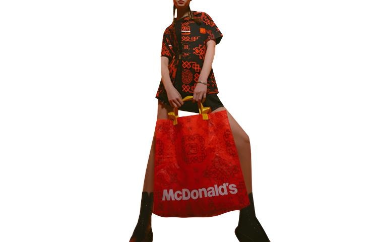 CLOT x McDonald’s Silk Print Shirt
