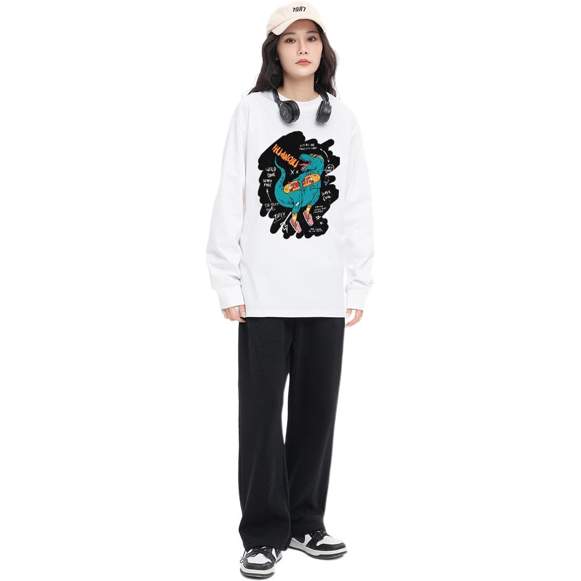 环球 HUANQIU HUANQIU Oversize Cartoon Dinosaur Tee