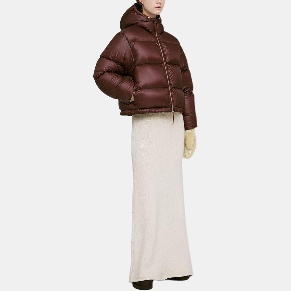 Jil Sander SS24 Hooded Down Jacket Purple — фото 3