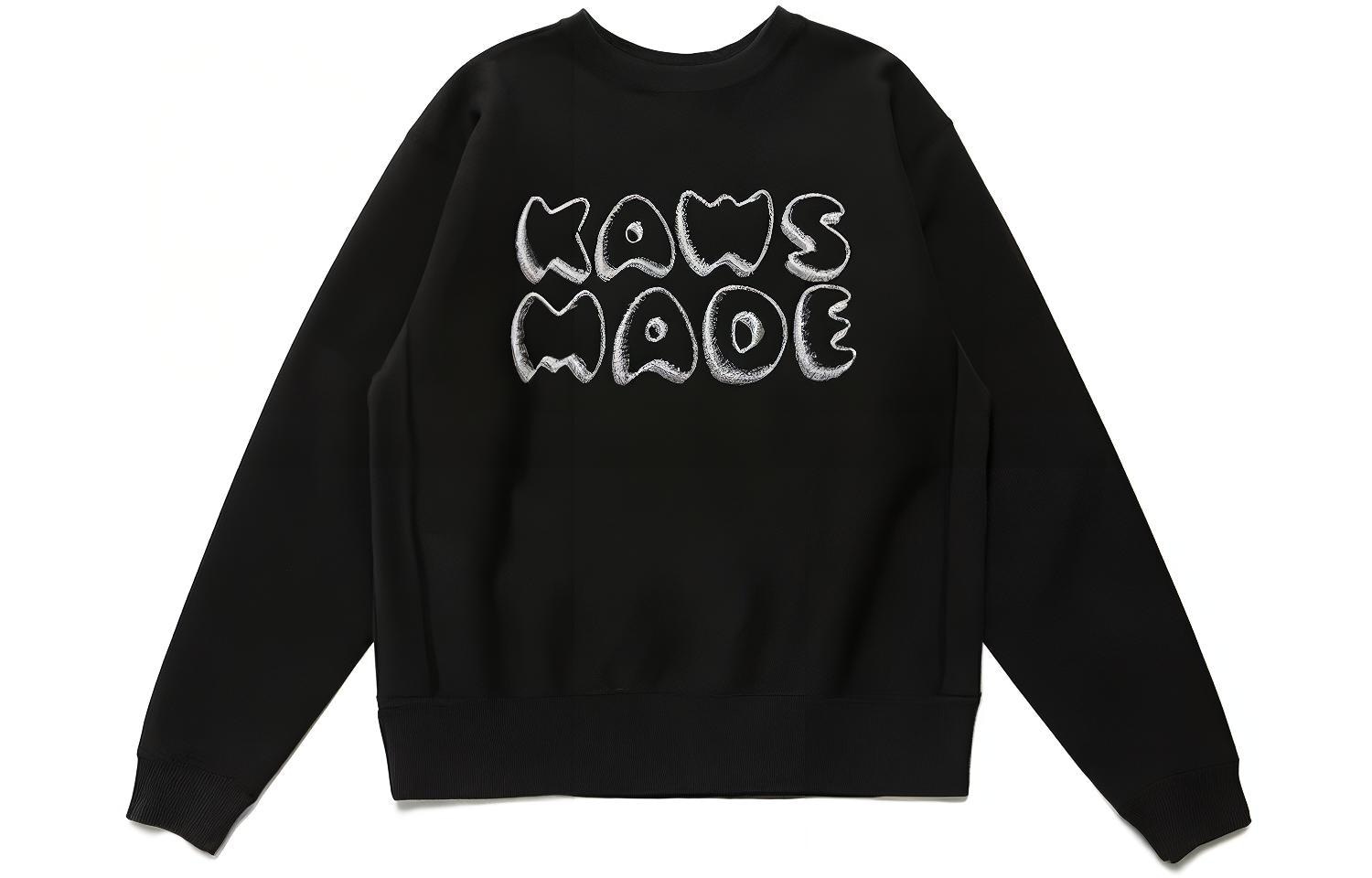 HUMAN MADE x KAWS Crewneck Sweatshirt Black