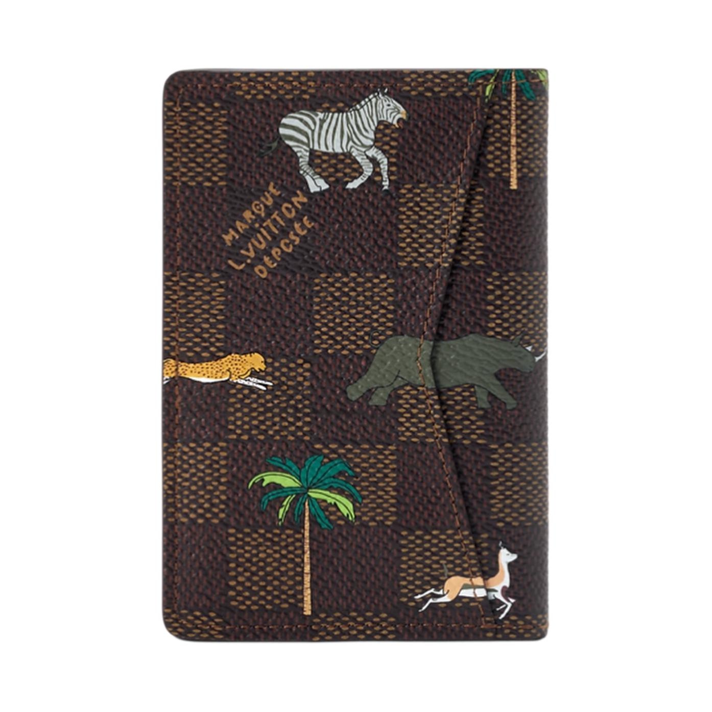 Louis Vuitton x The Darjeling Limited Pocket Organizer Damier Heritage — фото 2