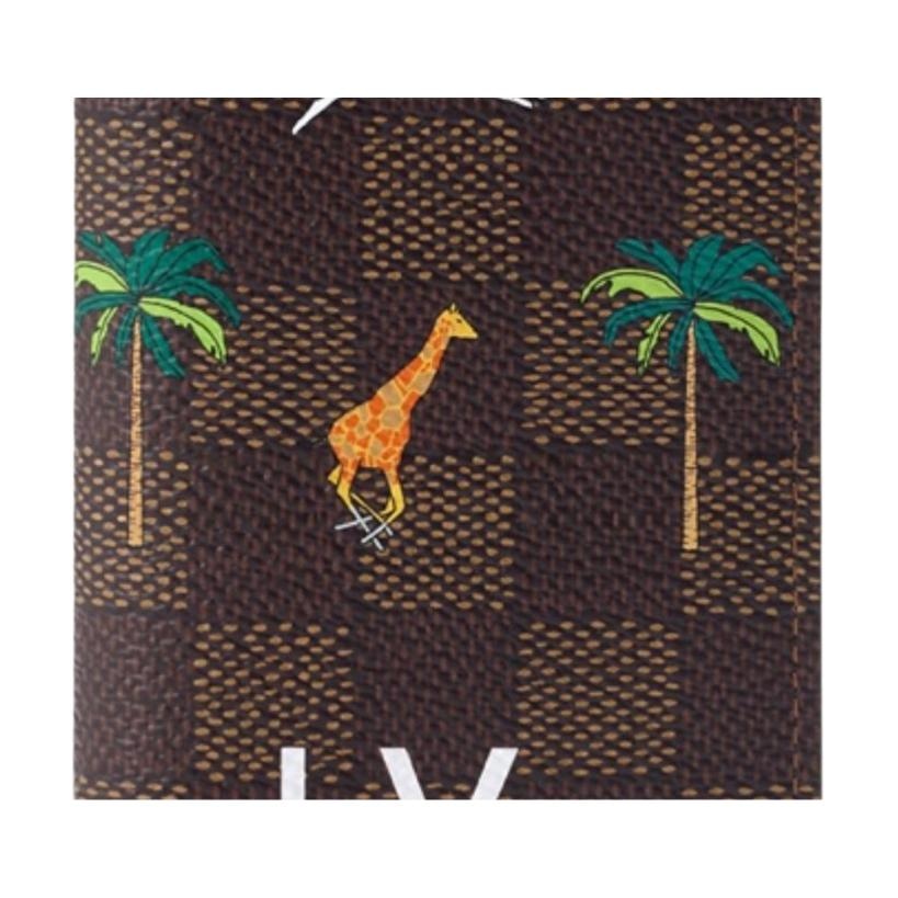 Louis Vuitton x The Darjeling Limited Pocket Organizer Damier Heritage — фото 4