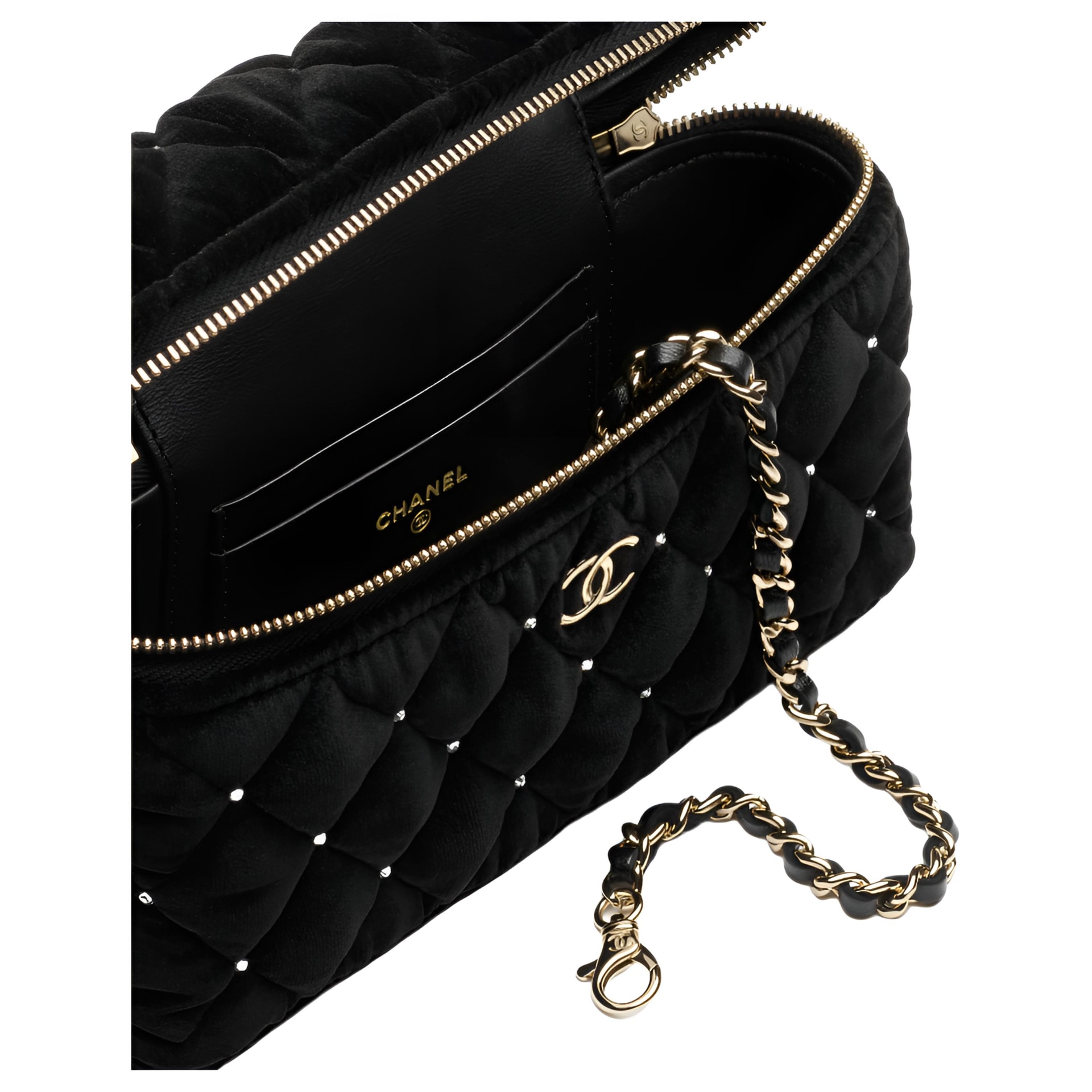 Chanel 25K Velvet Quilted Bag — фото 3
