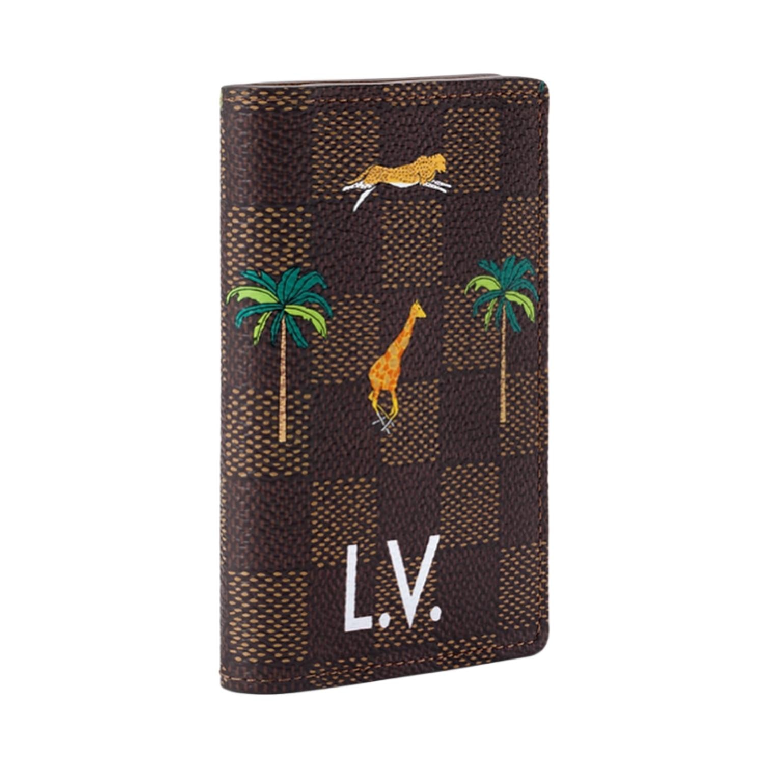 Louis Vuitton x The Darjeling Limited Pocket Organizer Damier Heritage — фото 1