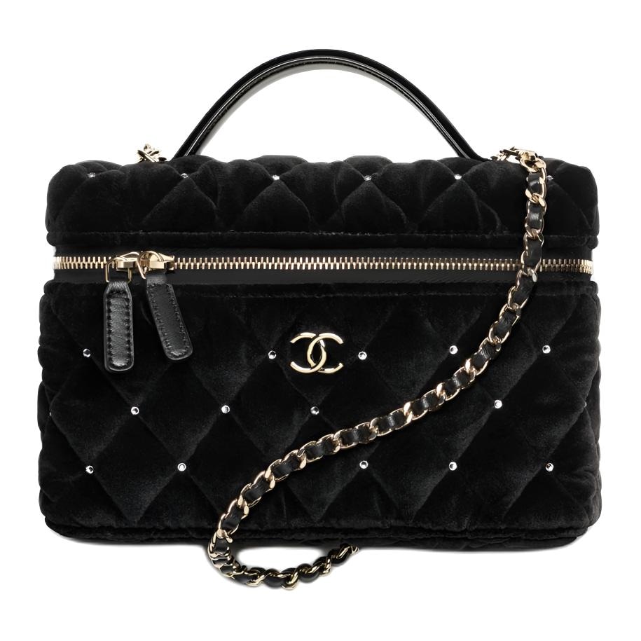 Сумки Chanel 25K Velvet Quilted Bag