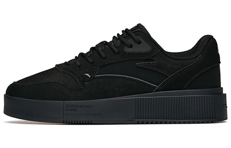 安踏 Anta Low Top Sneakers Black