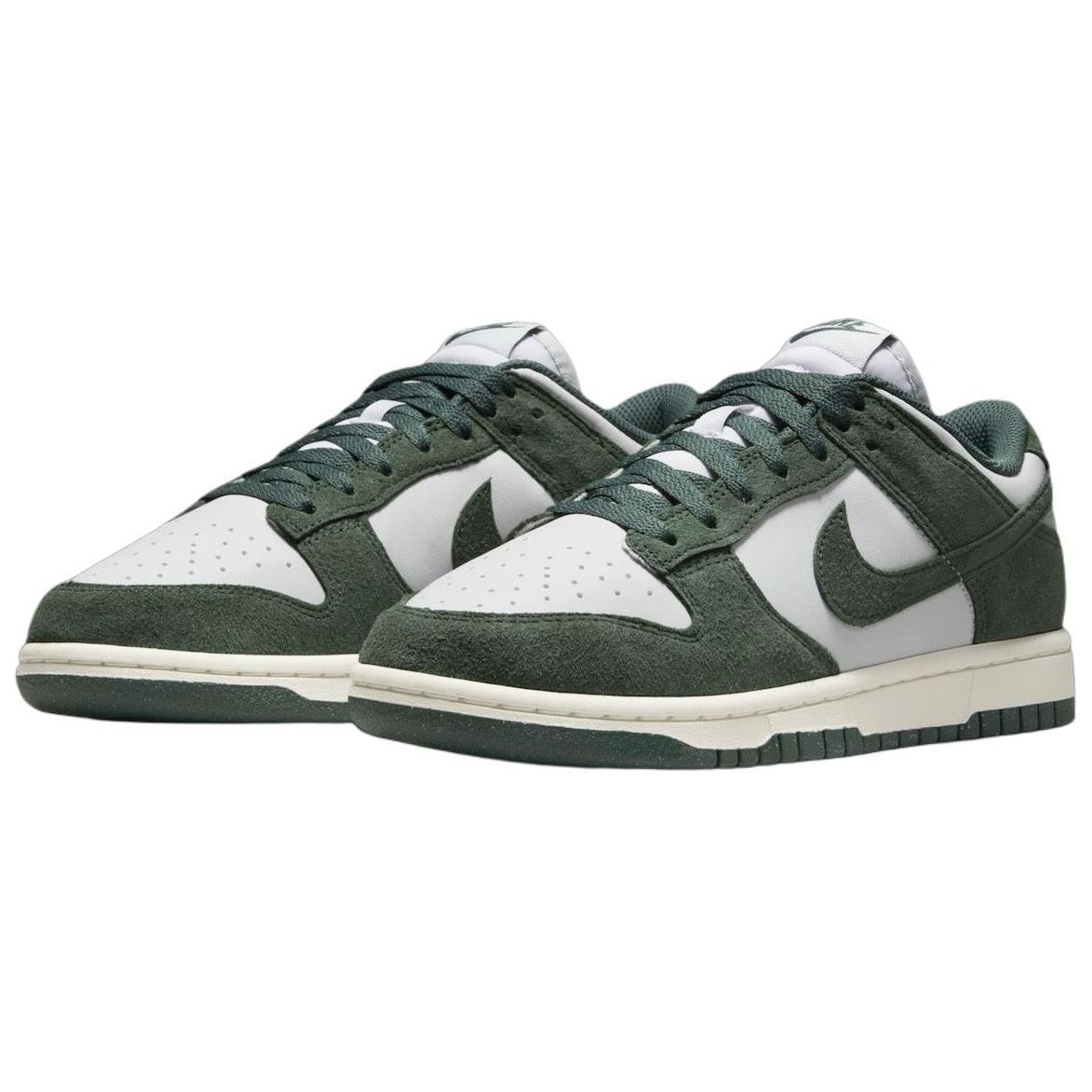 Nike Dunk Low Next Nature "Green Suede" — фото 2