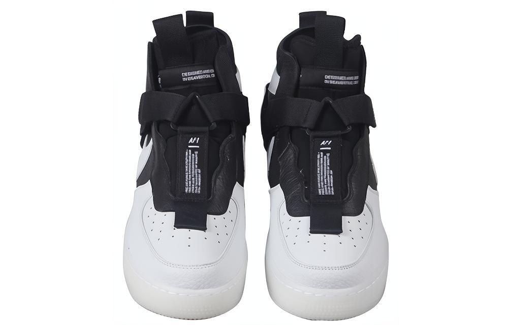 Nike Air Force 1 Utility Black White — фото 2