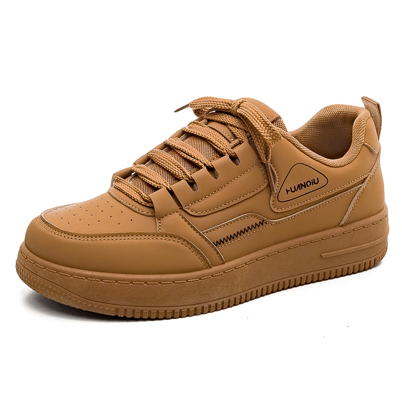 环球 HUANQIU HUANQIU Brown Low-Top Sneakers