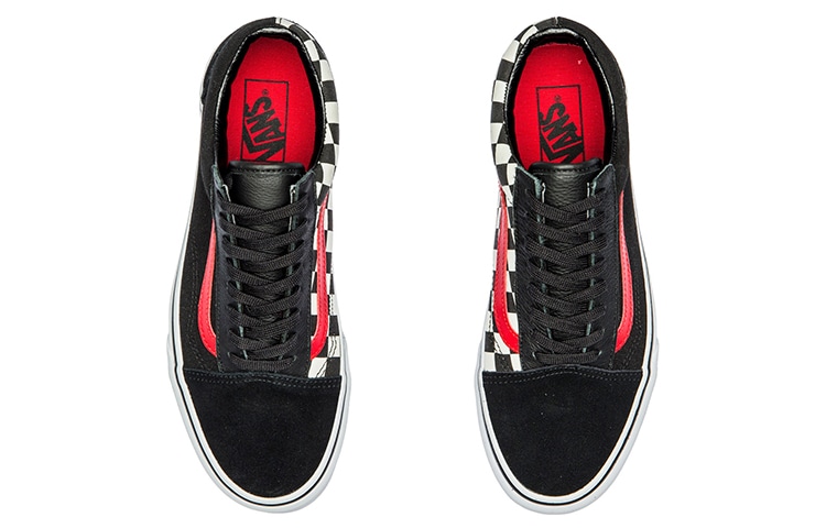 Vans Shoe Palace x Vans Old Skool Black White Checkerboard — фото 3