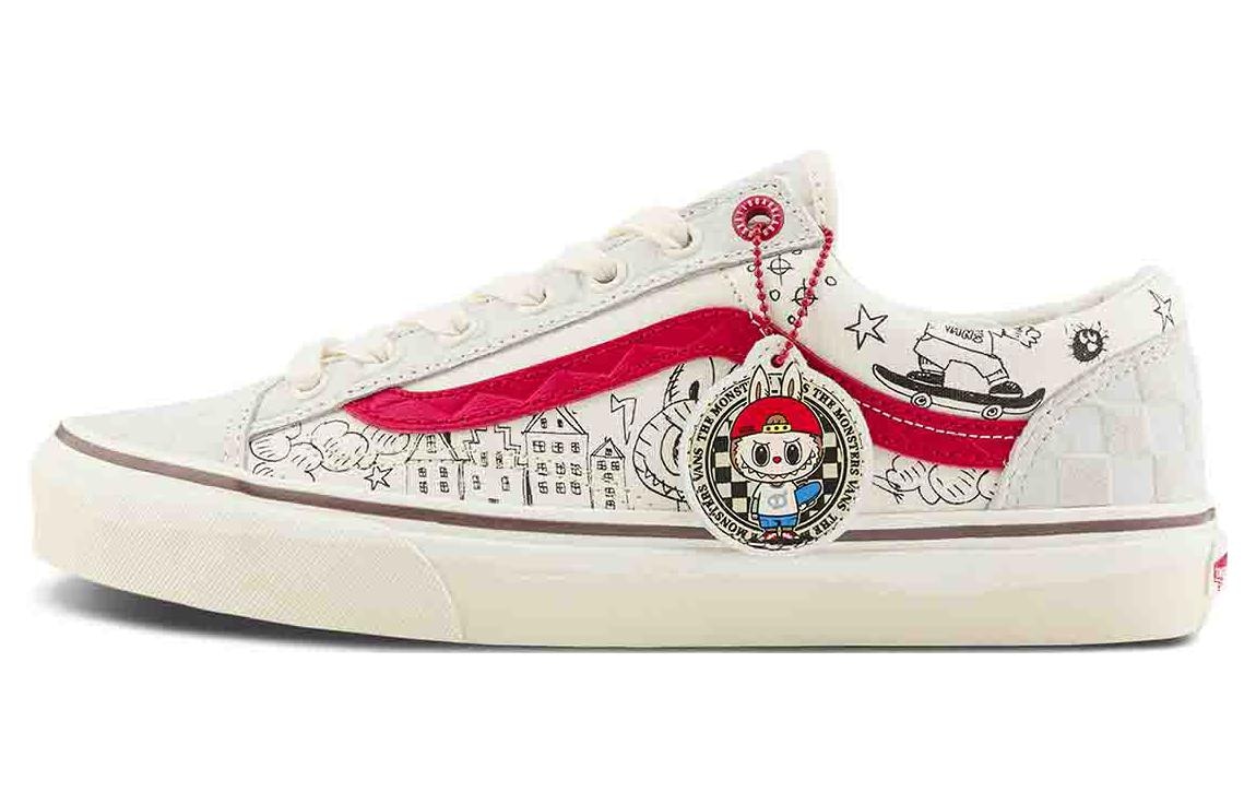 THE MONSTERS x Vans Style 36 White