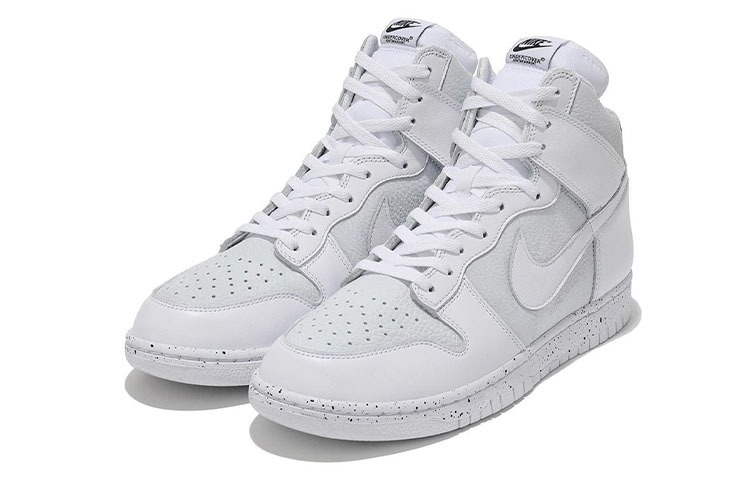 Nike Dunk Chaos High White Black — фото 2