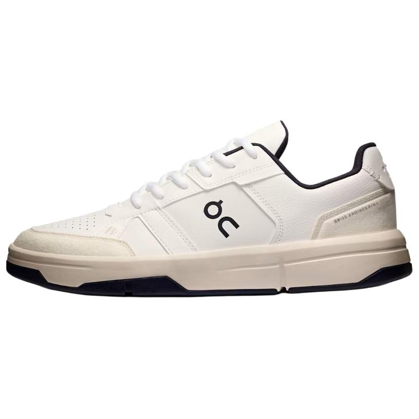 On昂跑 On The Roger Clubhouse White Black