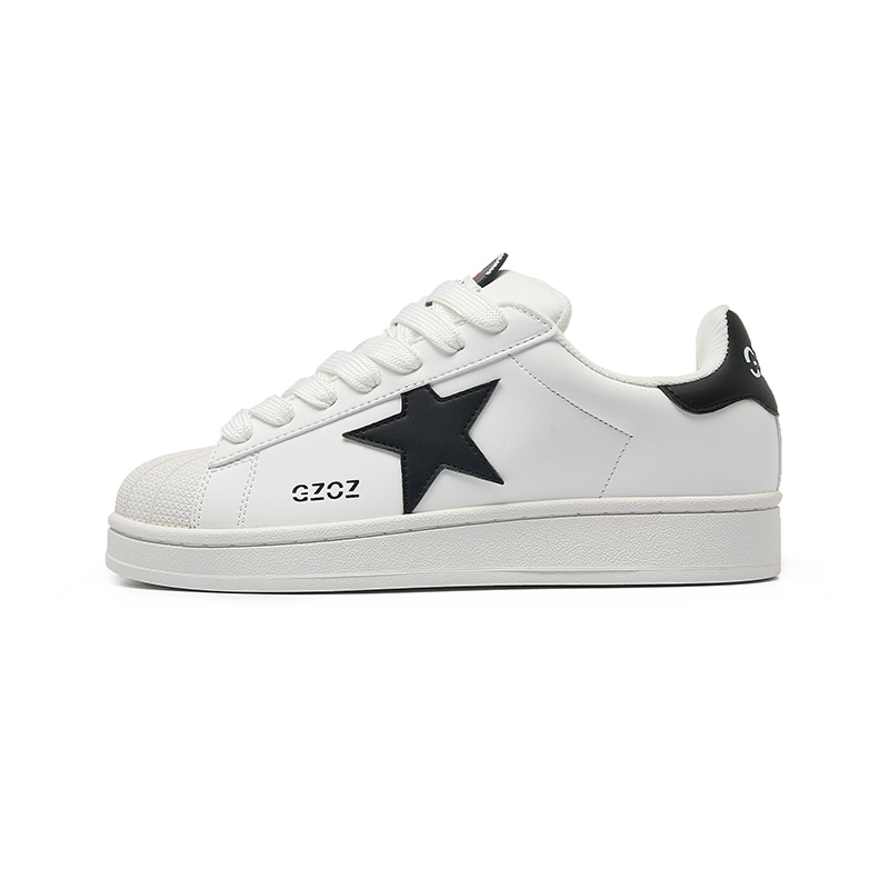 GZOZ Low Top Sneakers White Black