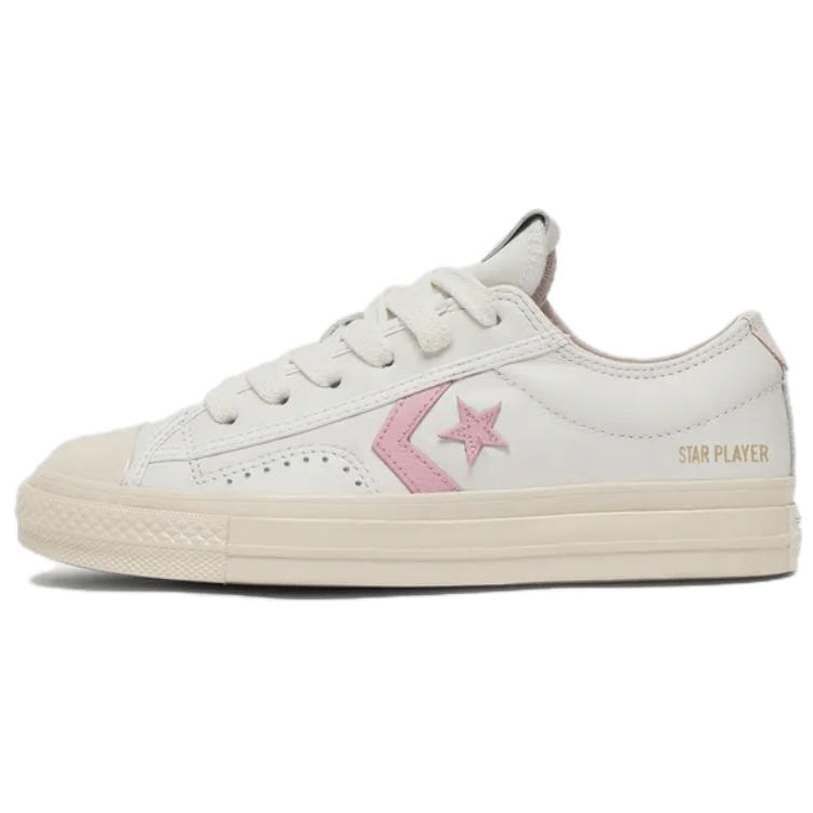 Converse Star Player White Brown