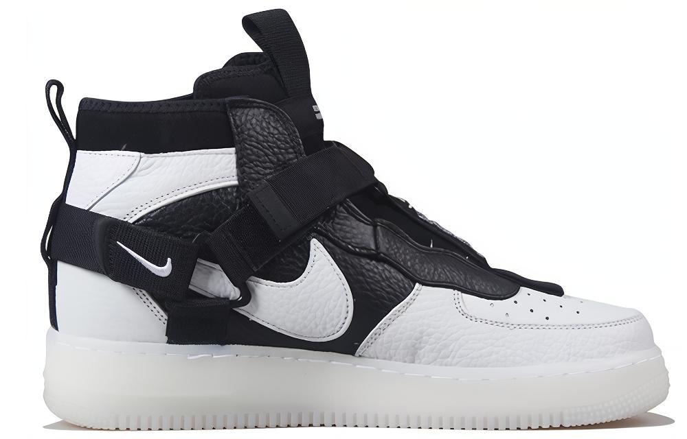 Nike Air Force 1 Utility Black White — фото 1