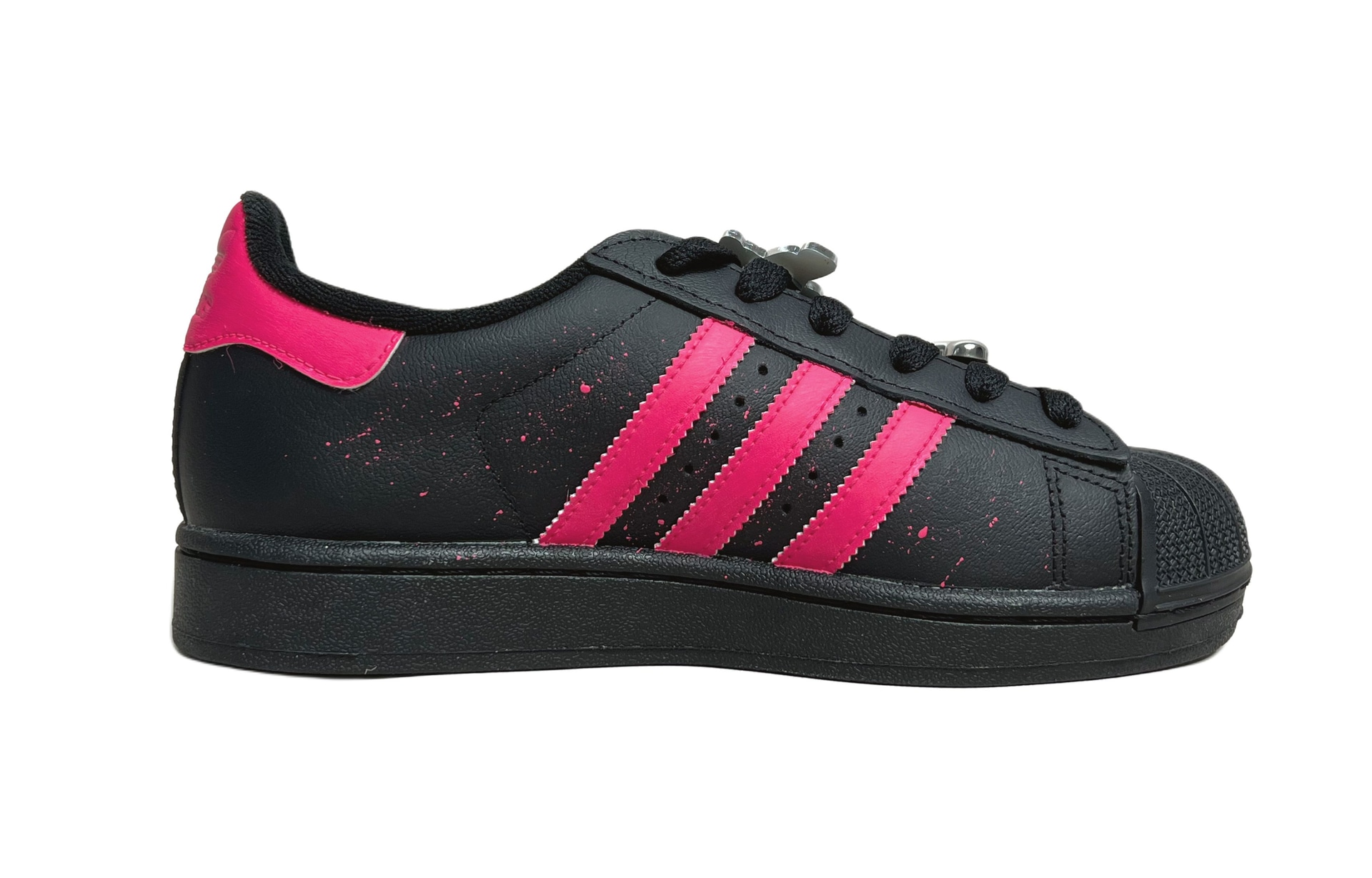 adidas originals adidas Superstar 2 Black Pink — фото 1