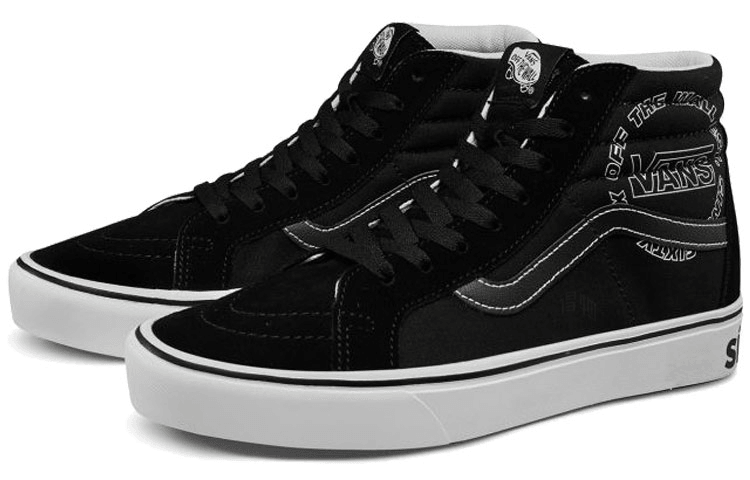 Vans SK8 ComfyCush Reissue Black White — фото 1