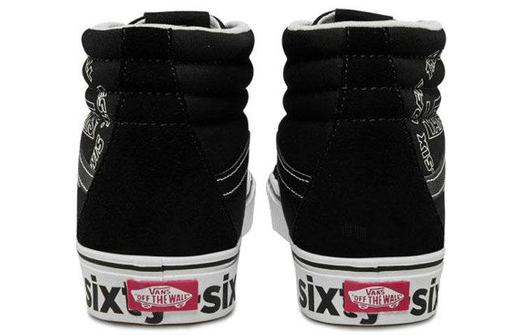 Vans SK8 ComfyCush Reissue Black White — фото 3