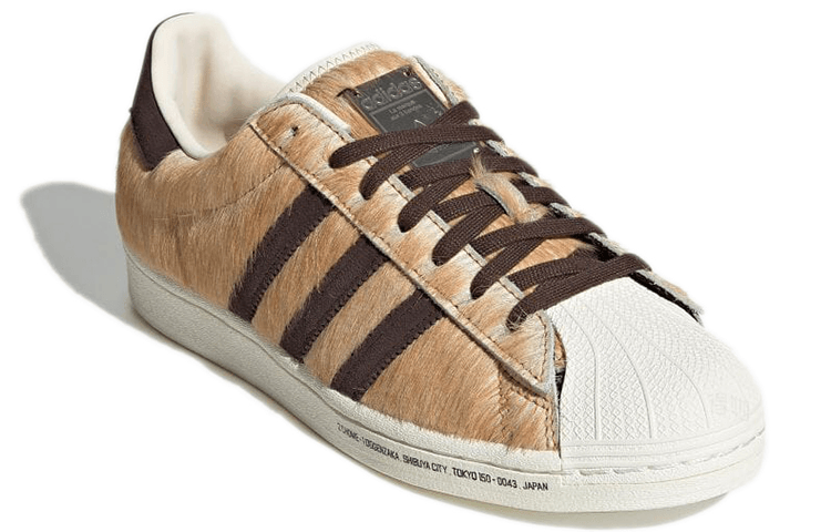 adidas originals atmos x adidas Superstar "Hachiko" Light Brown — фото 2