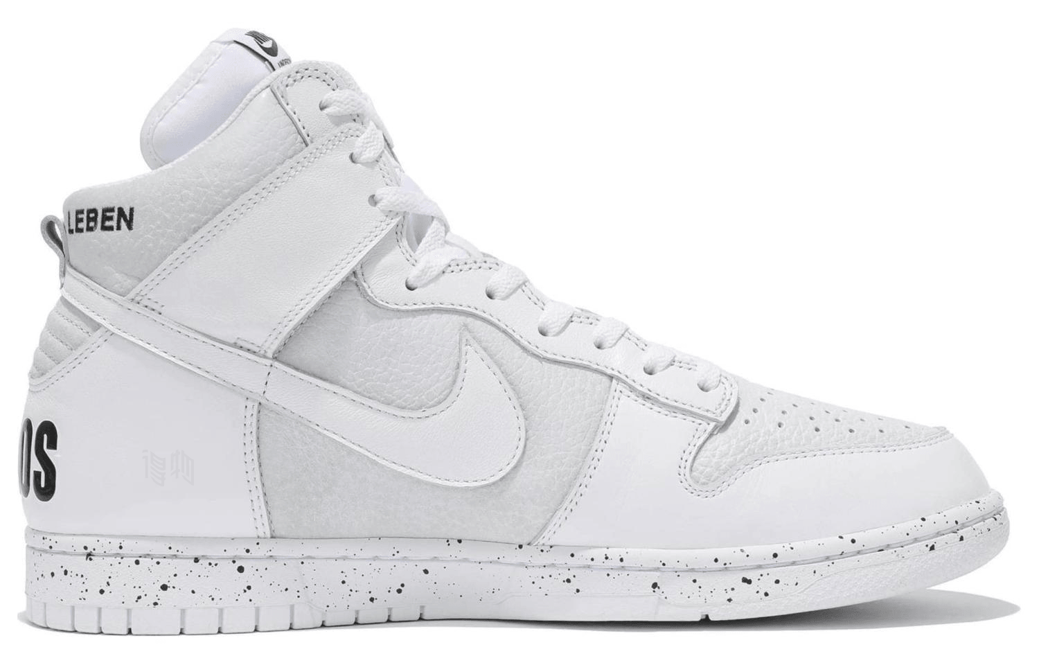 Nike Dunk Chaos High White Black — фото 1