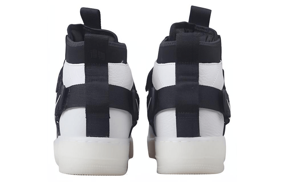 Nike Air Force 1 Utility Black White — фото 3
