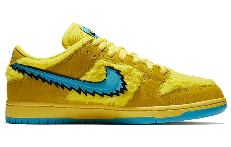Nike Grateful Dead x Nike Dunk SB Pro "Opti Yellow" — фото 1