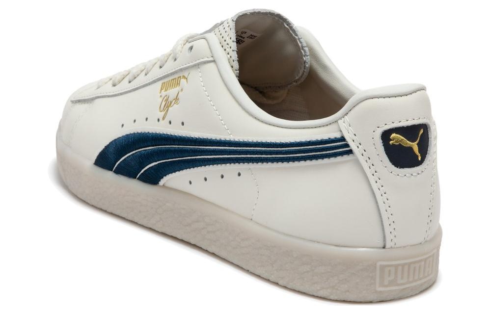 Puma Clyde Classics White Blue — фото 4