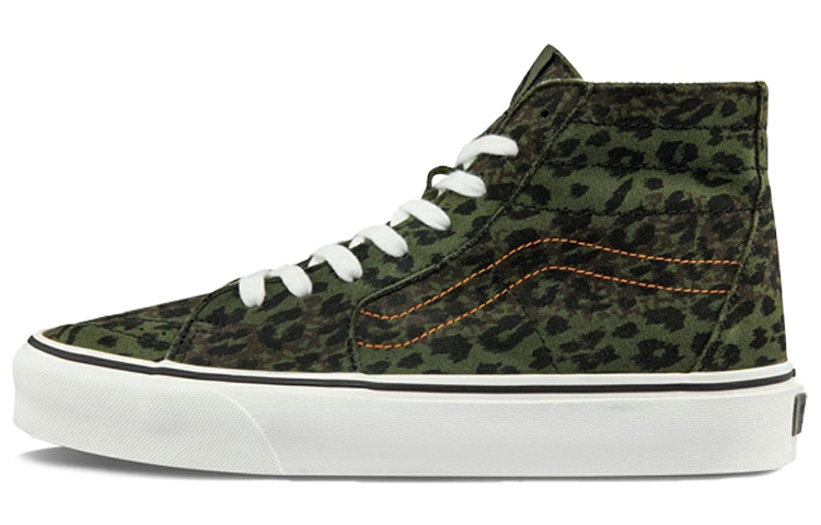 Кроссовки Vans SK8 Tapered Leopard Green