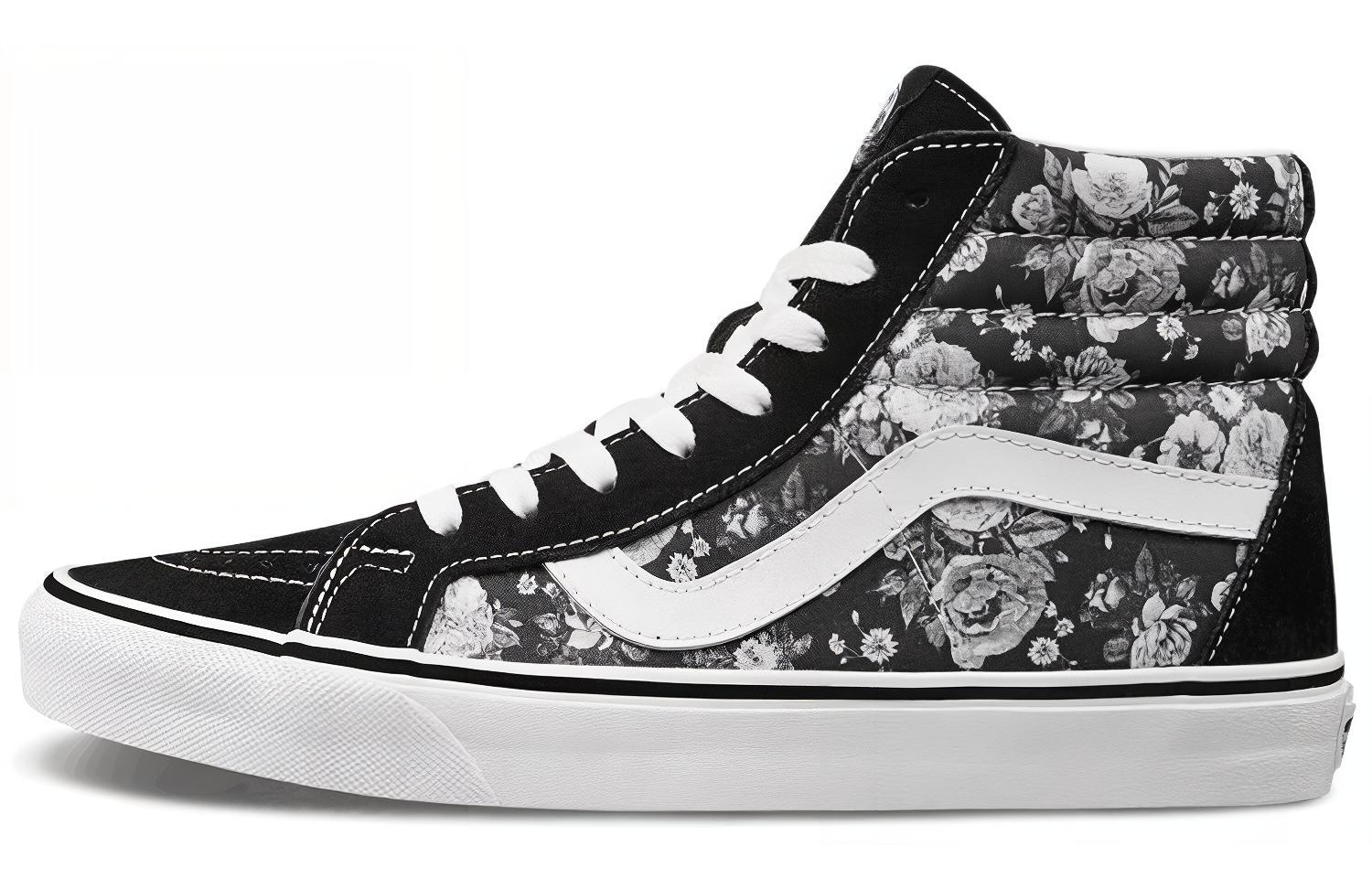 Кроссовки Vans SK8 Reissue Black White