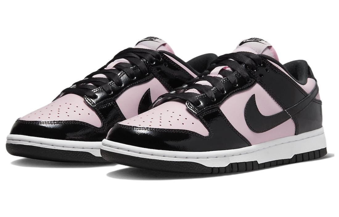 Nike Dunk Low ESS "Pink Black" — фото 2
