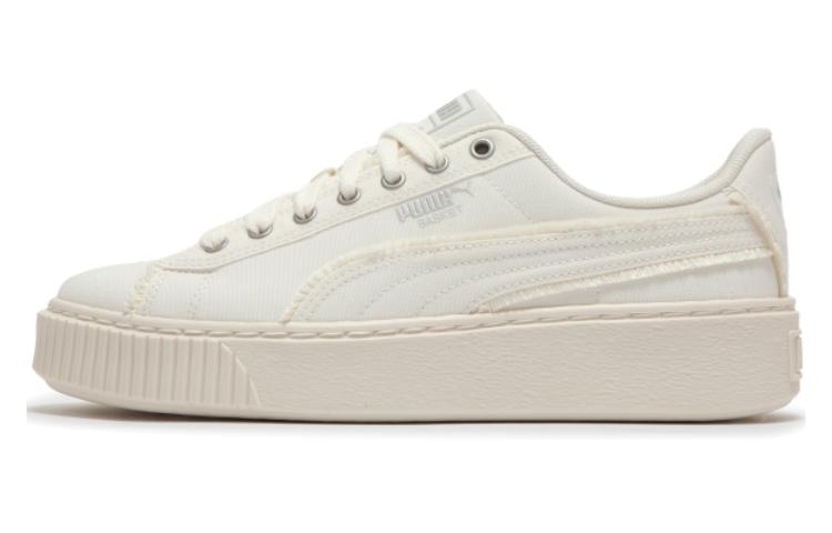 PUMA/彪马 PUMA Basket Platform Fringe Beige