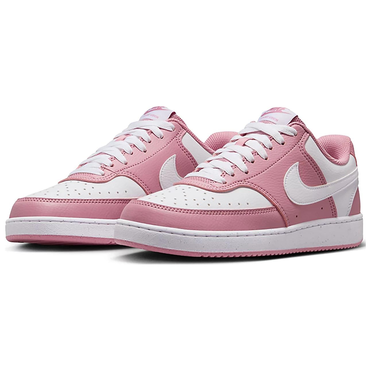 Nike Court Vision Low Pink White — фото 2