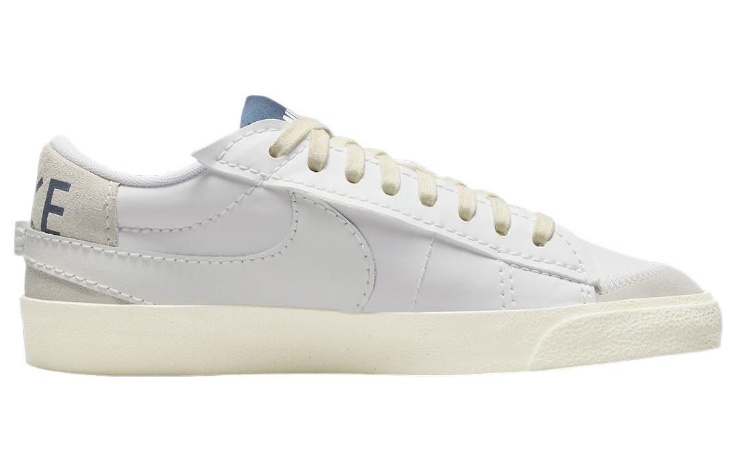 Nike Blazer Low 77 Jumbo White Blue — фото 1