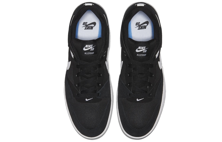 Nike SB Alleyoop Black White — фото 3