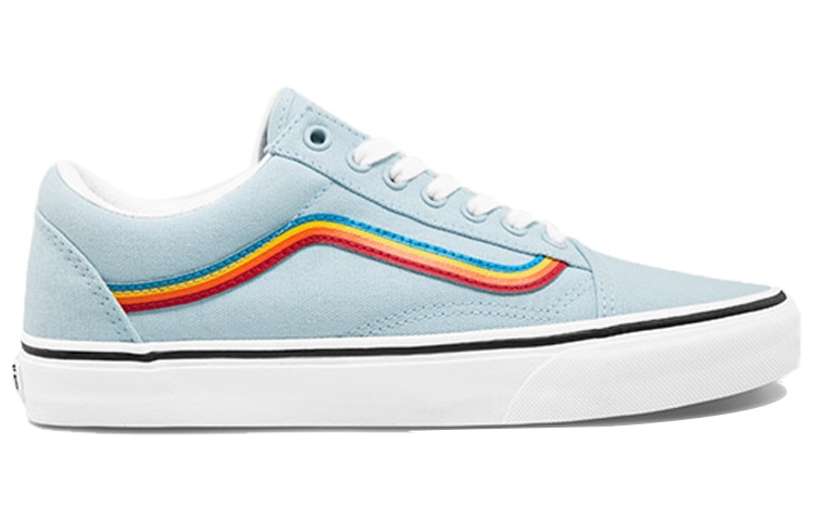 Vans Old Skool Blue Rainbow — фото 1