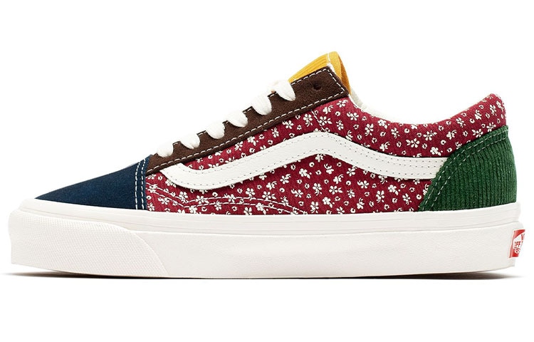 Vans Style 36 Blue Green Red
