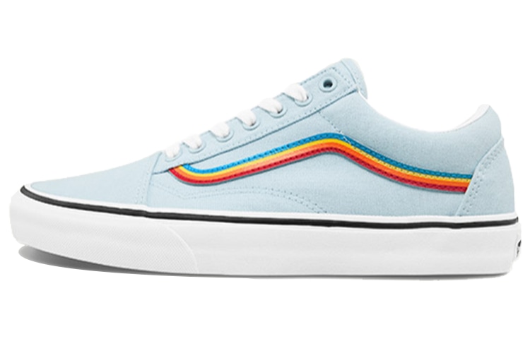 Кроссовки Vans Old Skool Blue Rainbow